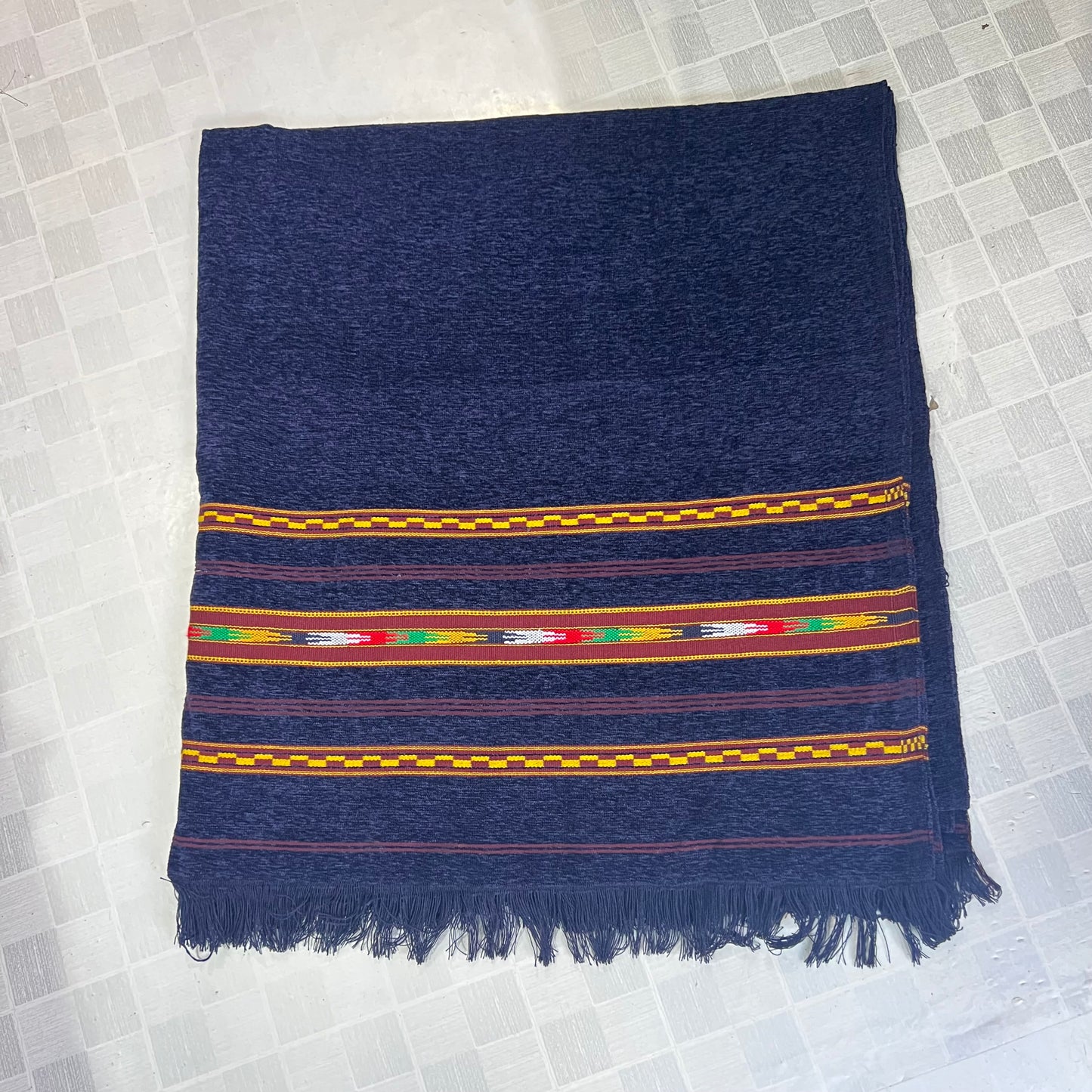 Handmade Wadera Style Shawl for Gents - Velvet Shawls