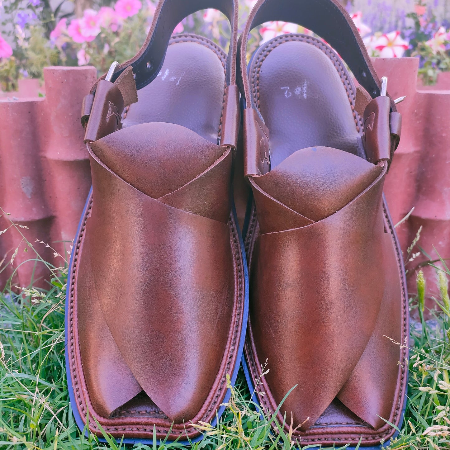 Charsadda Handmade Leather Chappal For Men