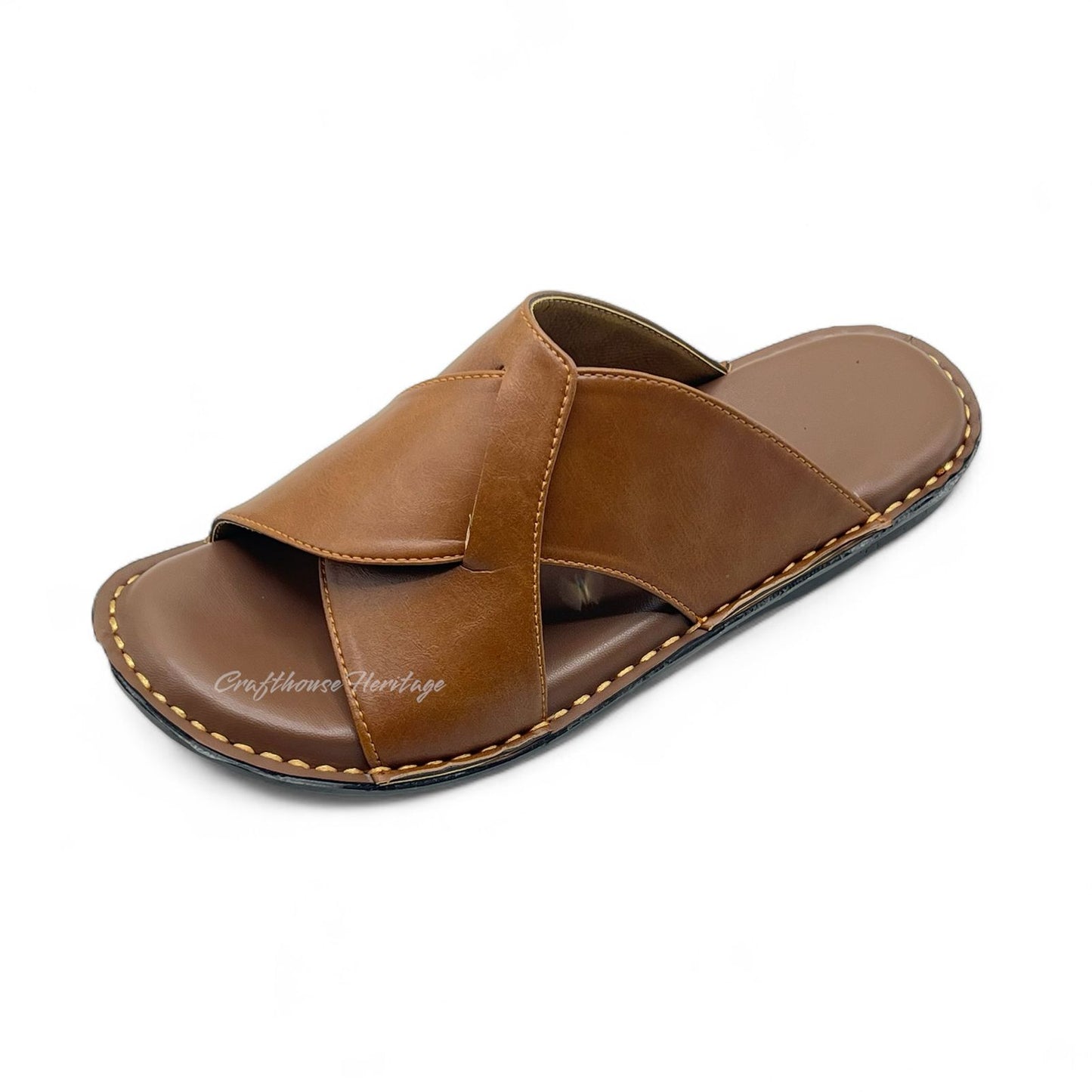 Hand stiched Men Slipper soft padded - LB
