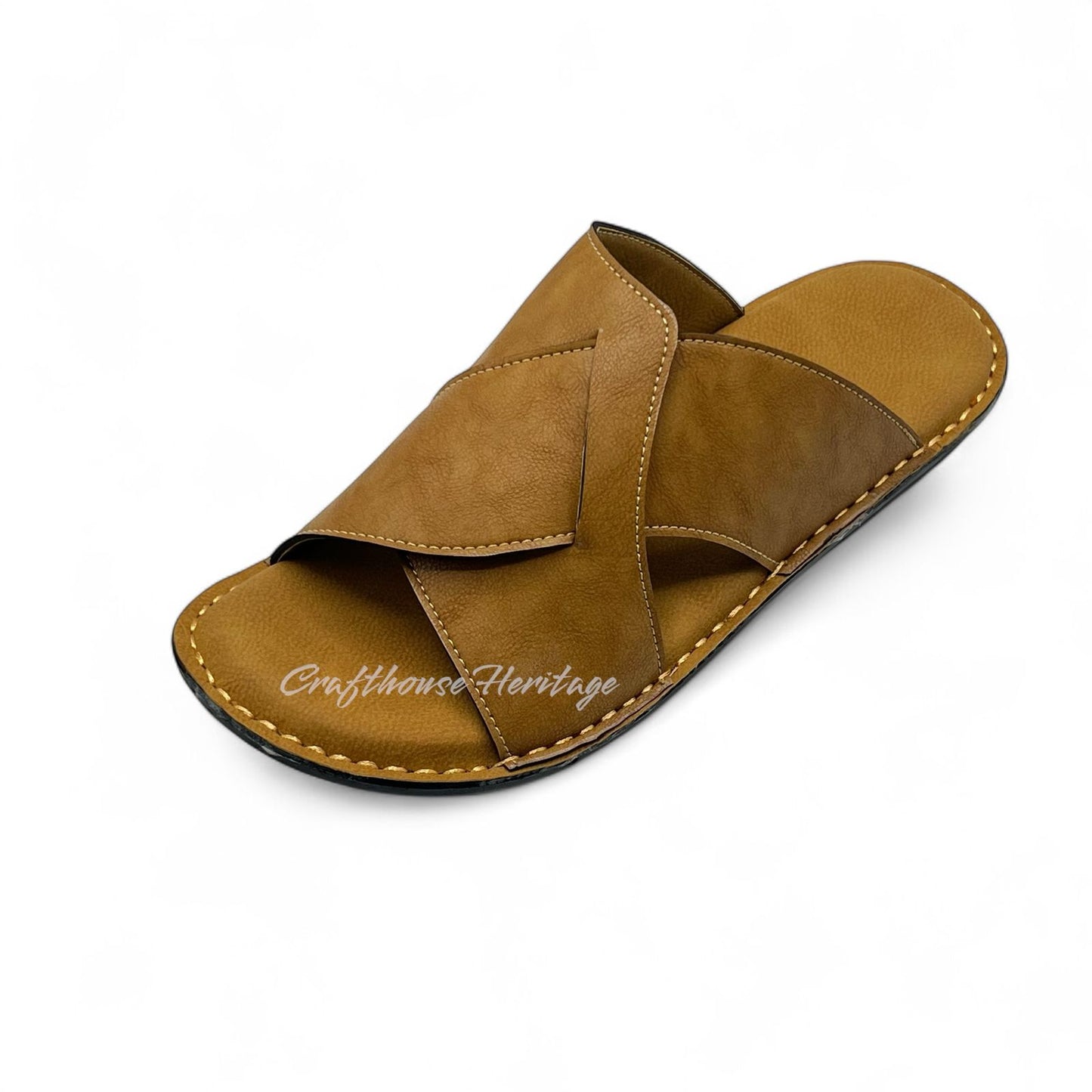 Hand stiched Men Slipper soft padded - LB