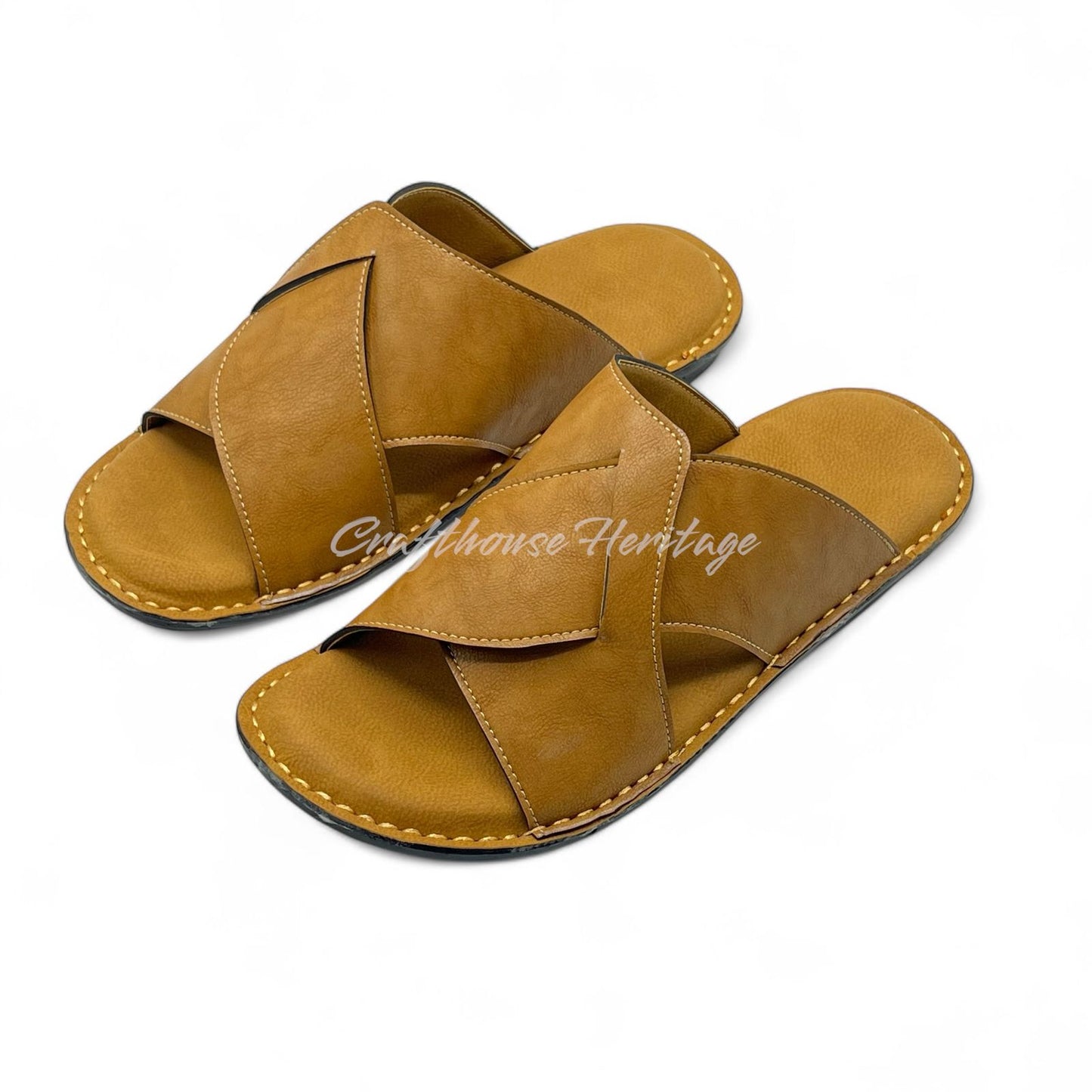 Hand stiched Men Slipper soft padded - LB