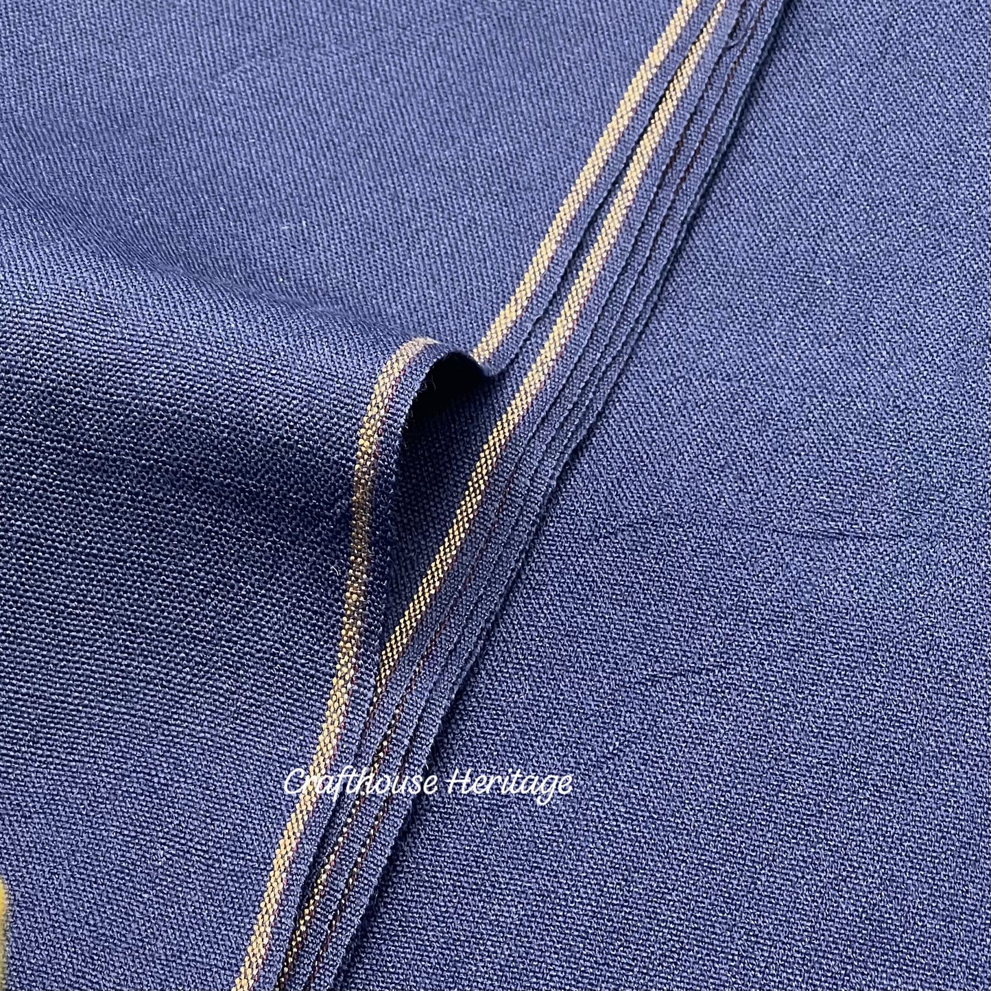 Charsadda Woolen Khaddar Unstitched Fabric for Men - Blue