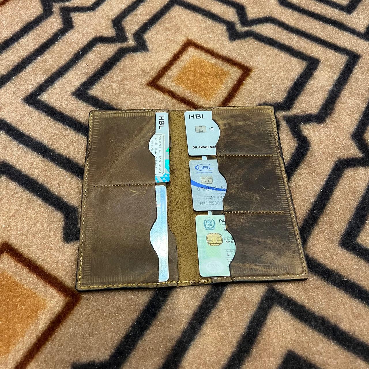 Handmade Pure Leather Wallet Handstiched leather wallet