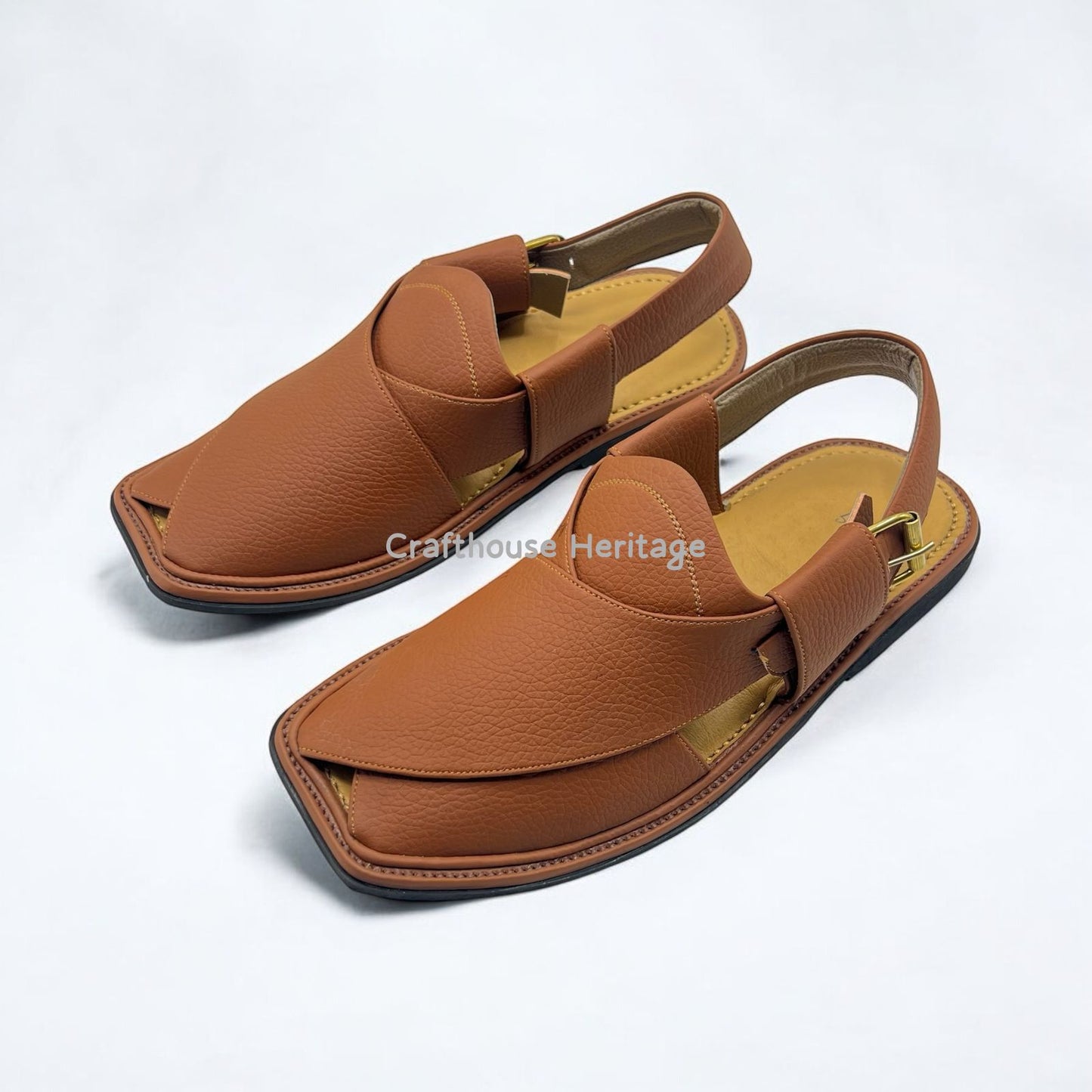 Smart Zalmi Chappal For Men Leather Chappal with soft padding