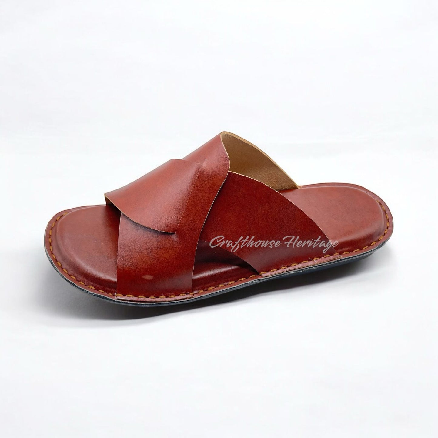 Handmade Peshawari Leather Slippers for Men