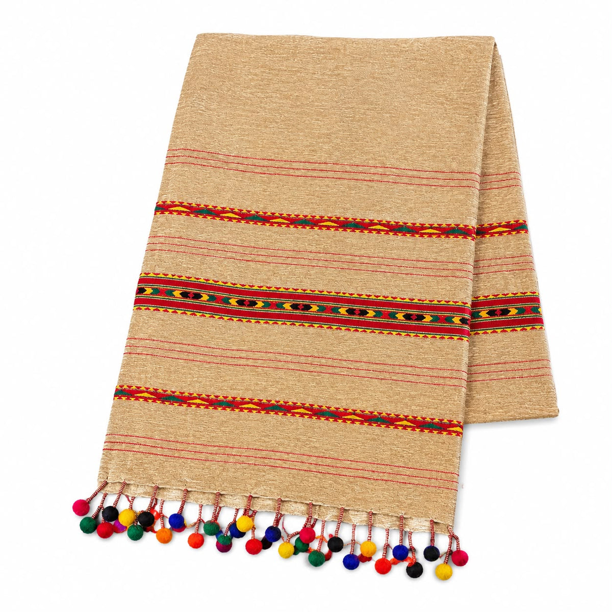 Men’s Velvet Shawl – Handmade Traditional Winter Shawl