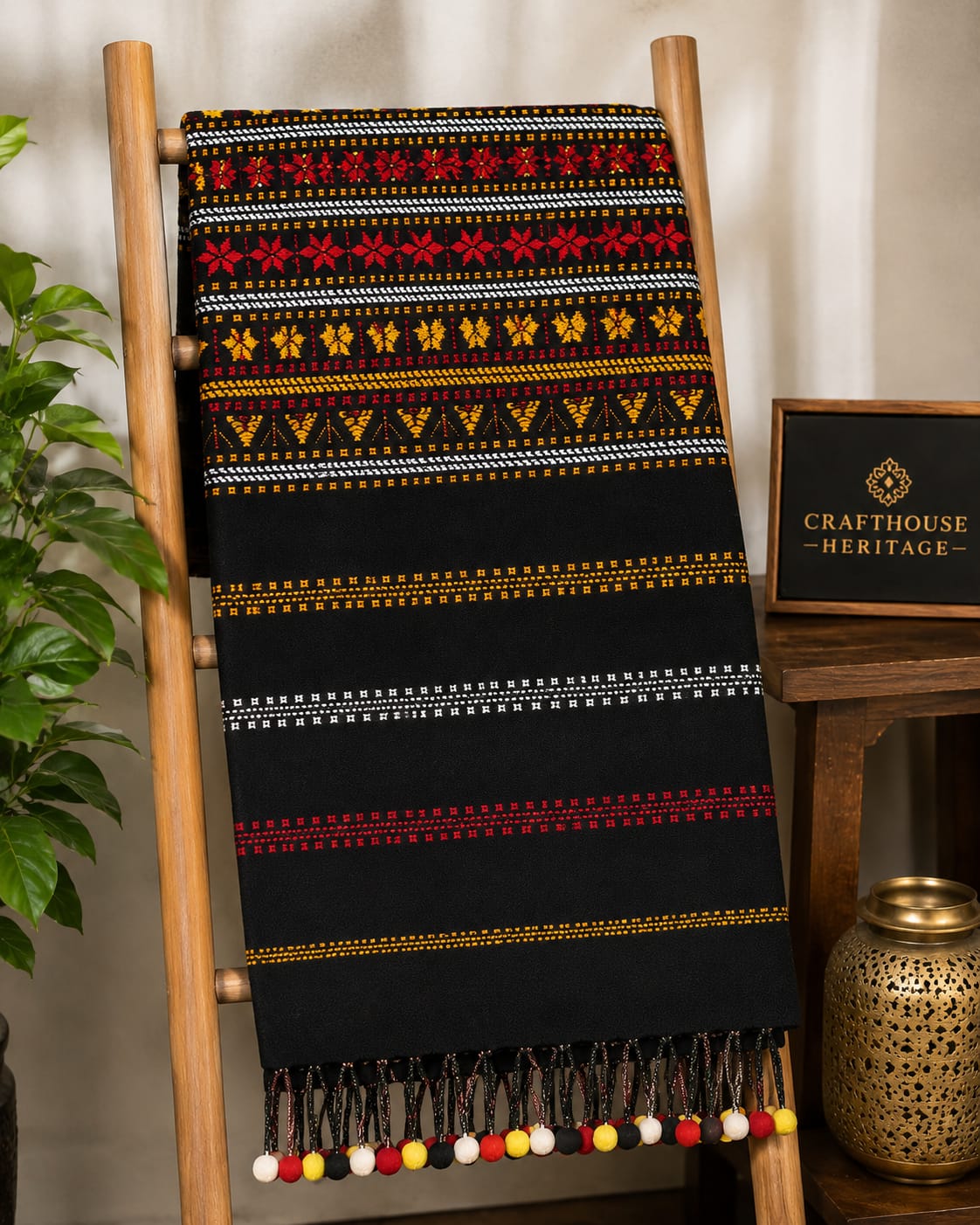 Men Sindhi Shawl Traditional Handloom Heritage