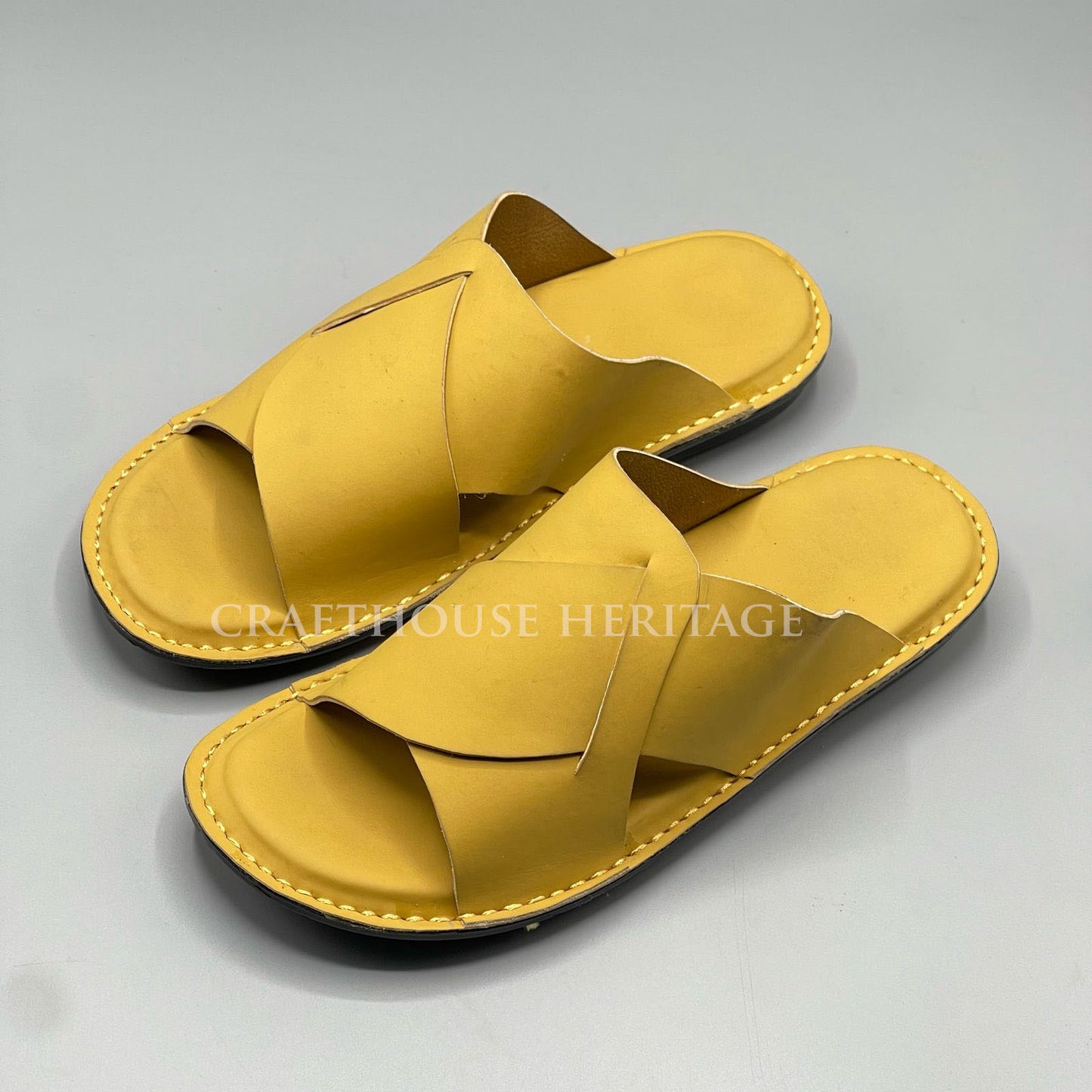 Handmade Peshawari Leather Slippers for Men