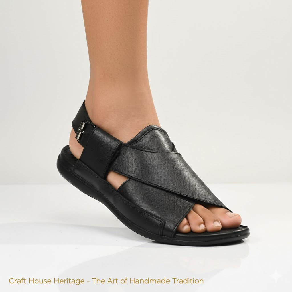 Handmade Medicated Peshawari Chappal for Men