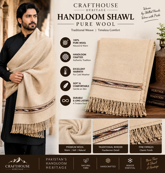 Australian Wool Shawl for men - SH-11