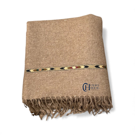 Pashm Wool Warm winter shawl for men