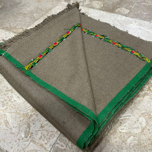 Handcrafted Full-Size Rabbit Wool Shawl for Men - Warm Winter Shawl