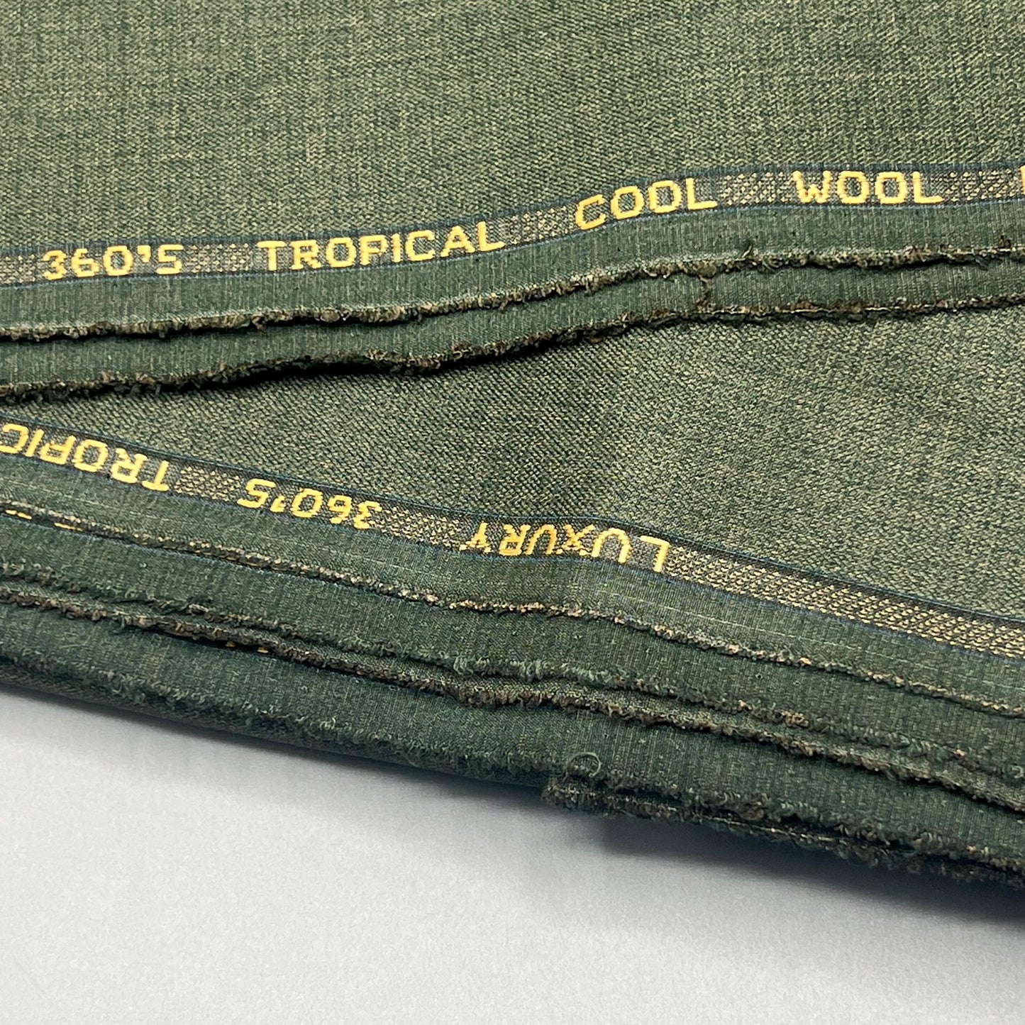 Imported Luxery Tropical Fabric For Men Textured green - 4 meter Suit