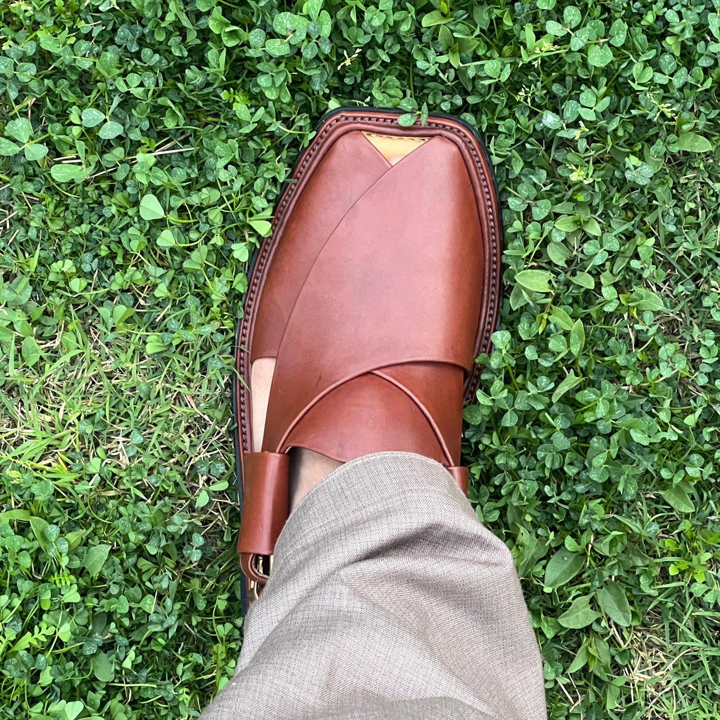 Smart Zalmi handmade peshawari chappal for Men