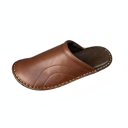 Handmade medicated soft Sole slippers for men - D6