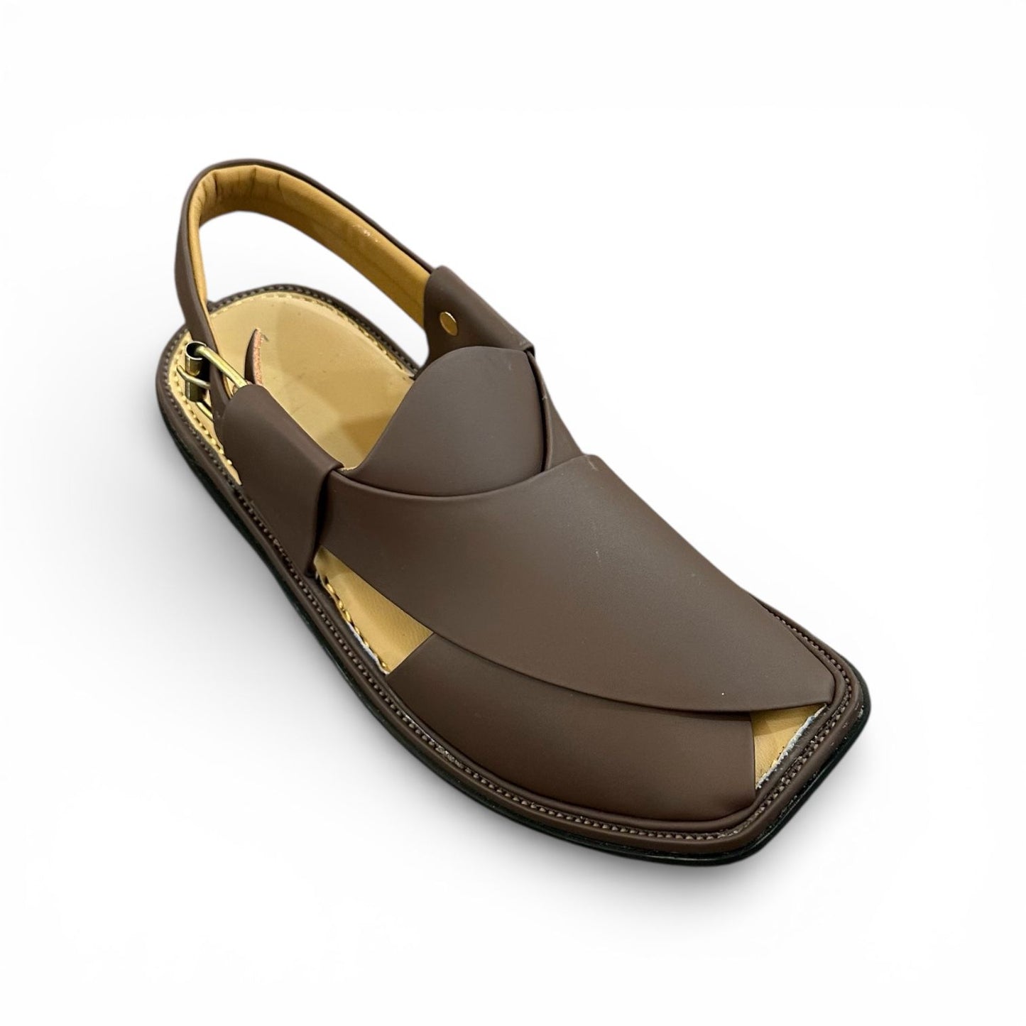 Handmade Peshawari Chappal – Smart Zalmi Style Sandal for Men