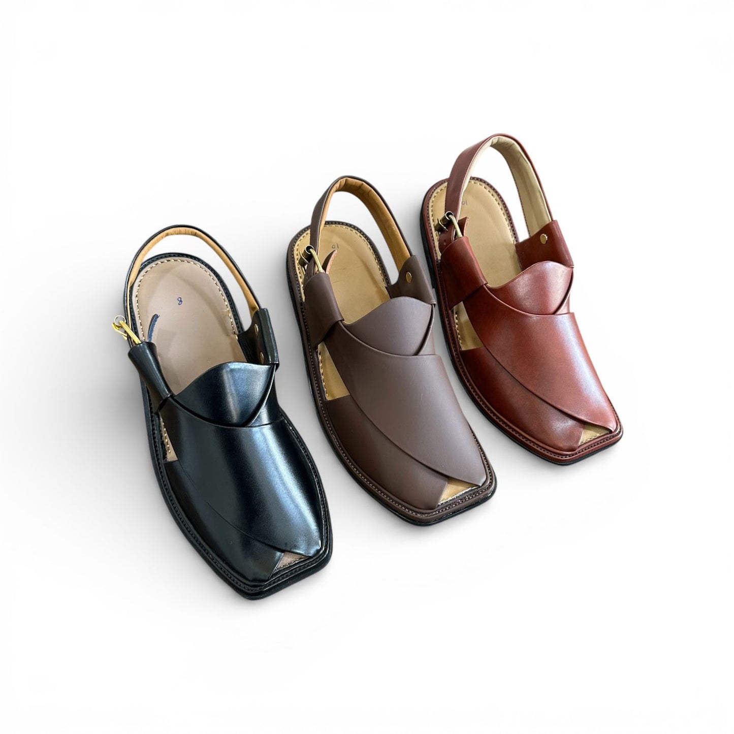 Handmade Peshawari Chappal – Smart Zalmi Style Sandal for Men