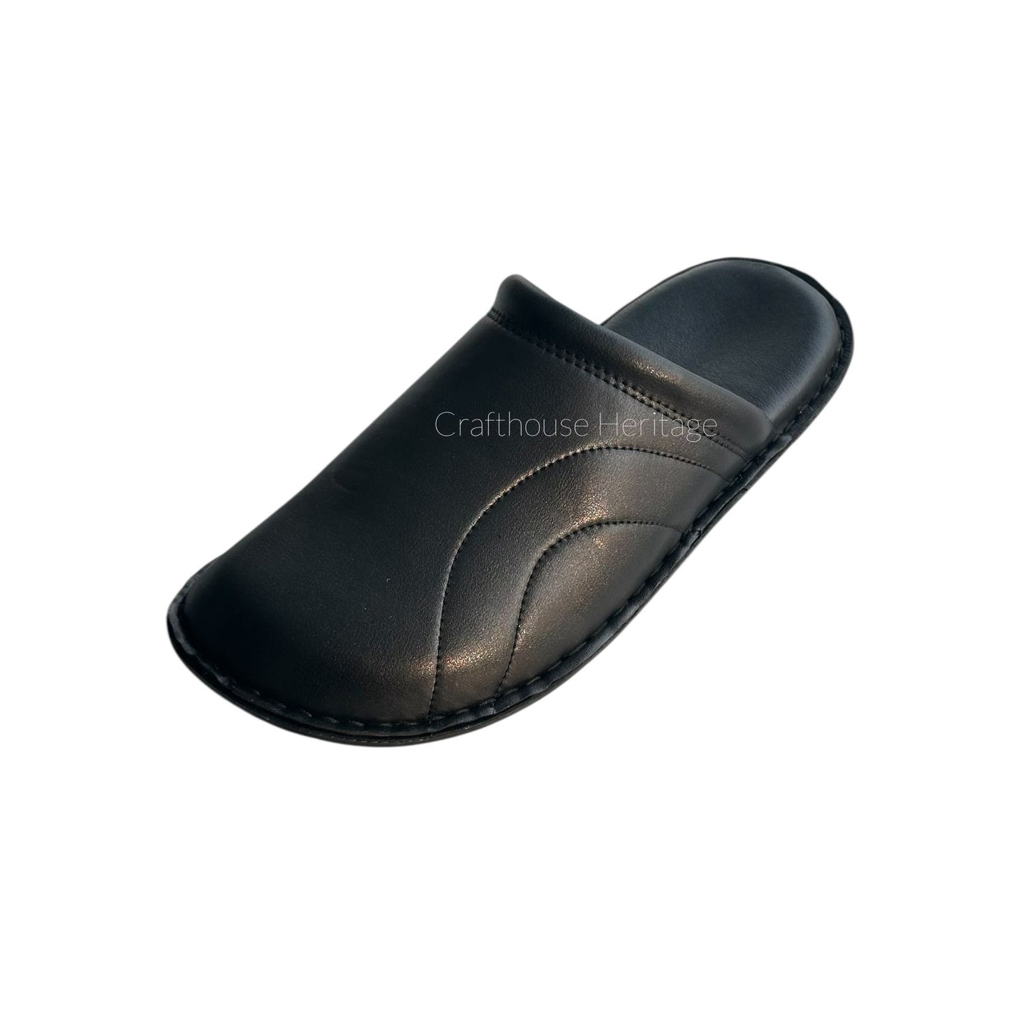 Handmade medicated soft Sole slippers for men - D6